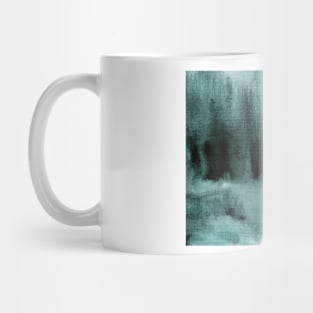 Abstract Oil Painting Eggshell Blue 12c5 Mug